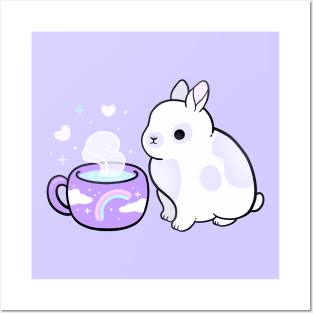 Happy Tea Bun | Nikury Posters and Art